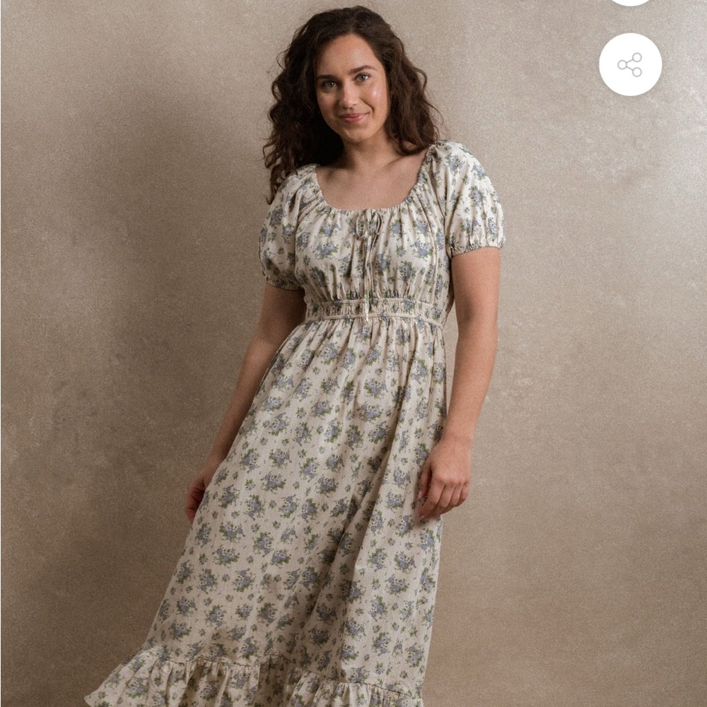 Neuflora Spring Hill Dress (S) Puff Sleeves